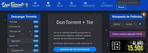 DonTorrent: qué es y cómo saber cuál es el nuevo dominio.